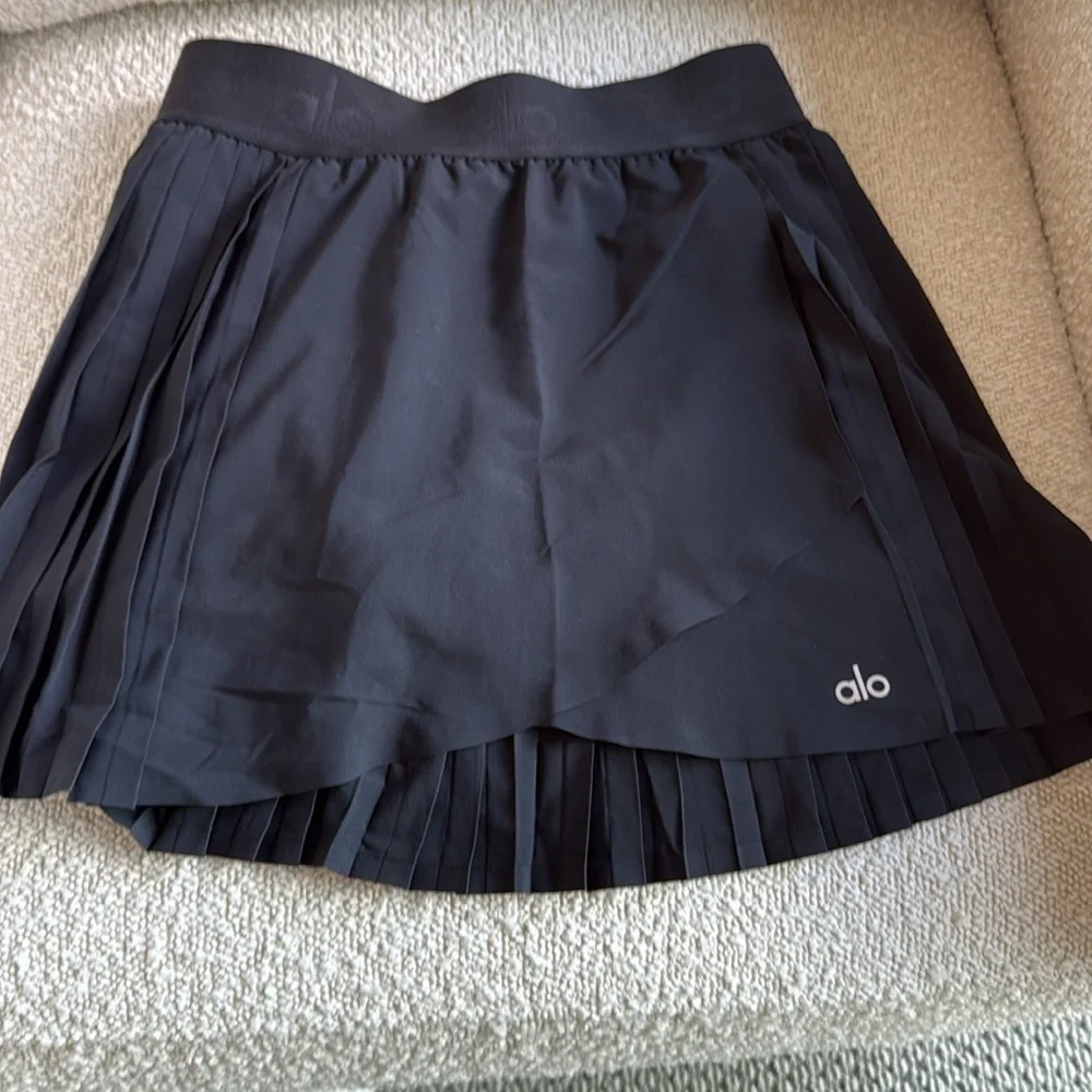 ALO Yoga Black Mini Skirt